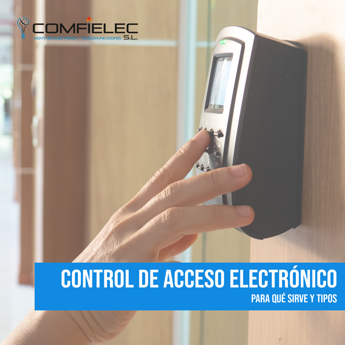 Control de acceso en puertas oficina. - Telefonia total