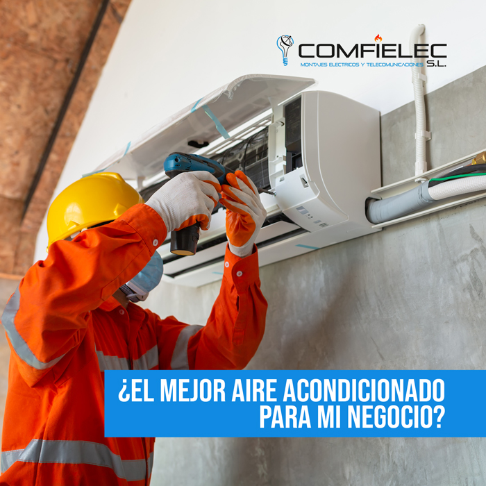 aire acondicionado negocio local